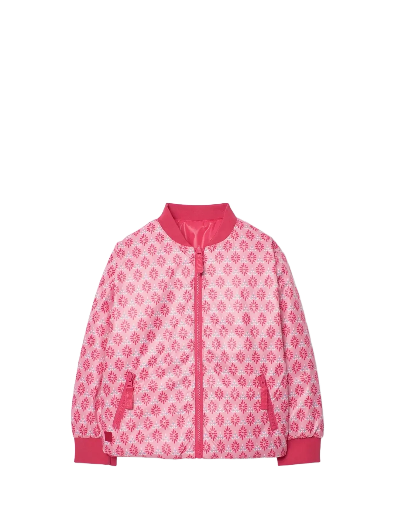 Boboli - Reversible parka for girl - tepitud joped - magenta - 2