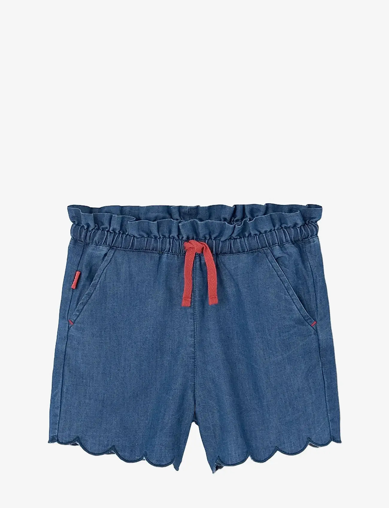 Boboli - Denim bermuda shorts for girl -BCI - lühikesed teksapüksid - blue - 0