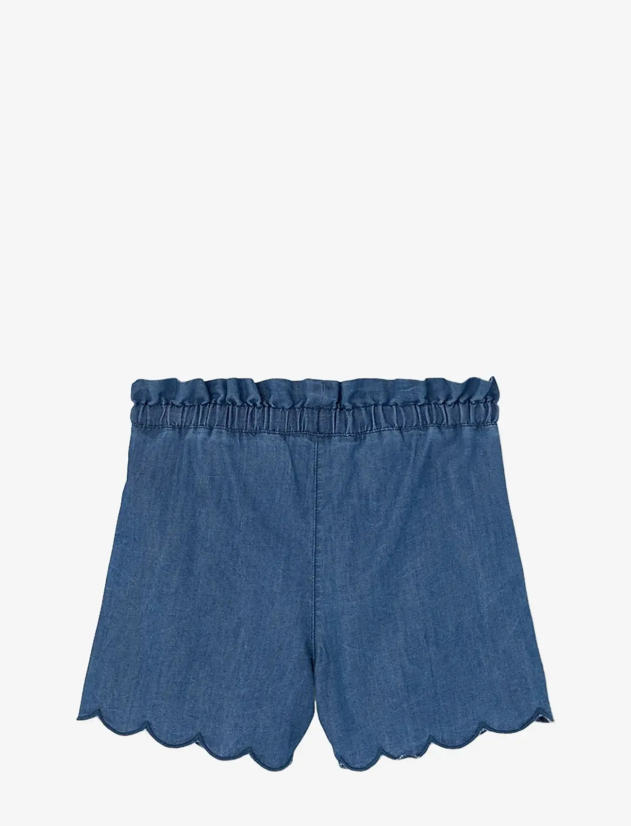 Boboli - Denim bermuda shorts for girl -BCI - lühikesed teksapüksid - blue - 1
