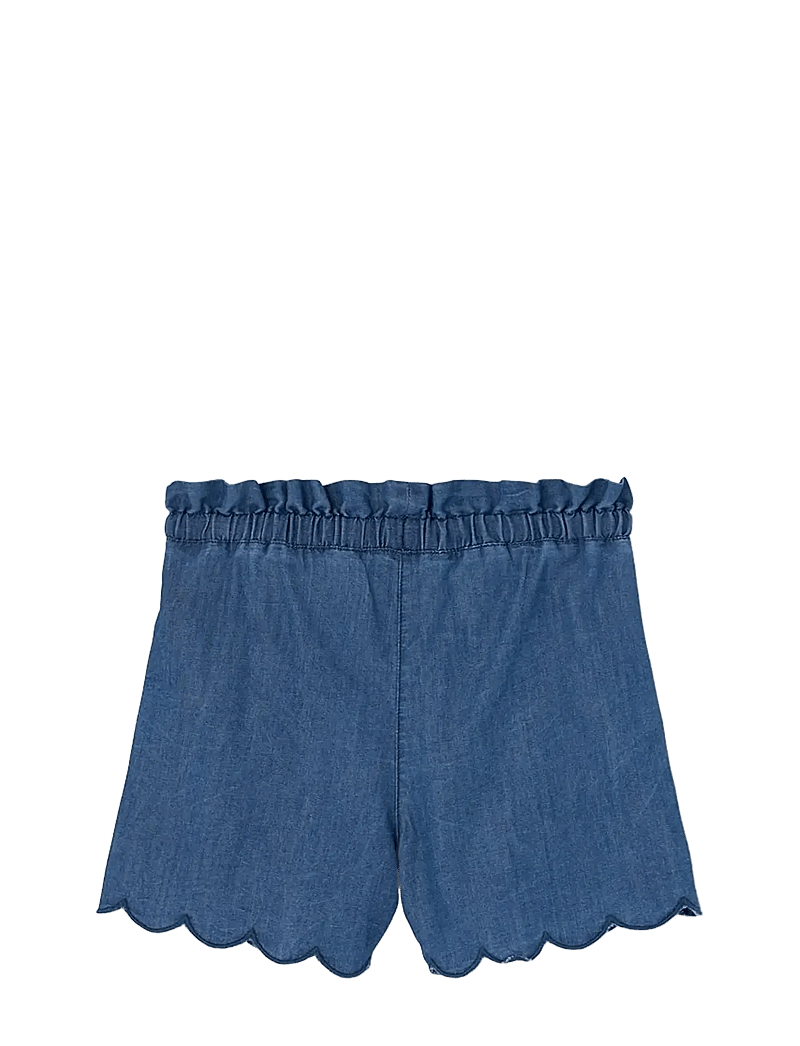 Boboli - Denim bermuda shorts for girl -BCI - lühikesed teksapüksid - blue - 1