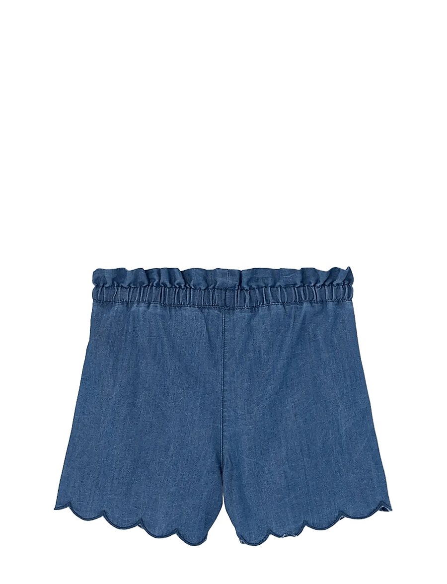 Boboli - Denim bermuda shorts for girl -BCI - gallastuttbuxur - blue - 1
