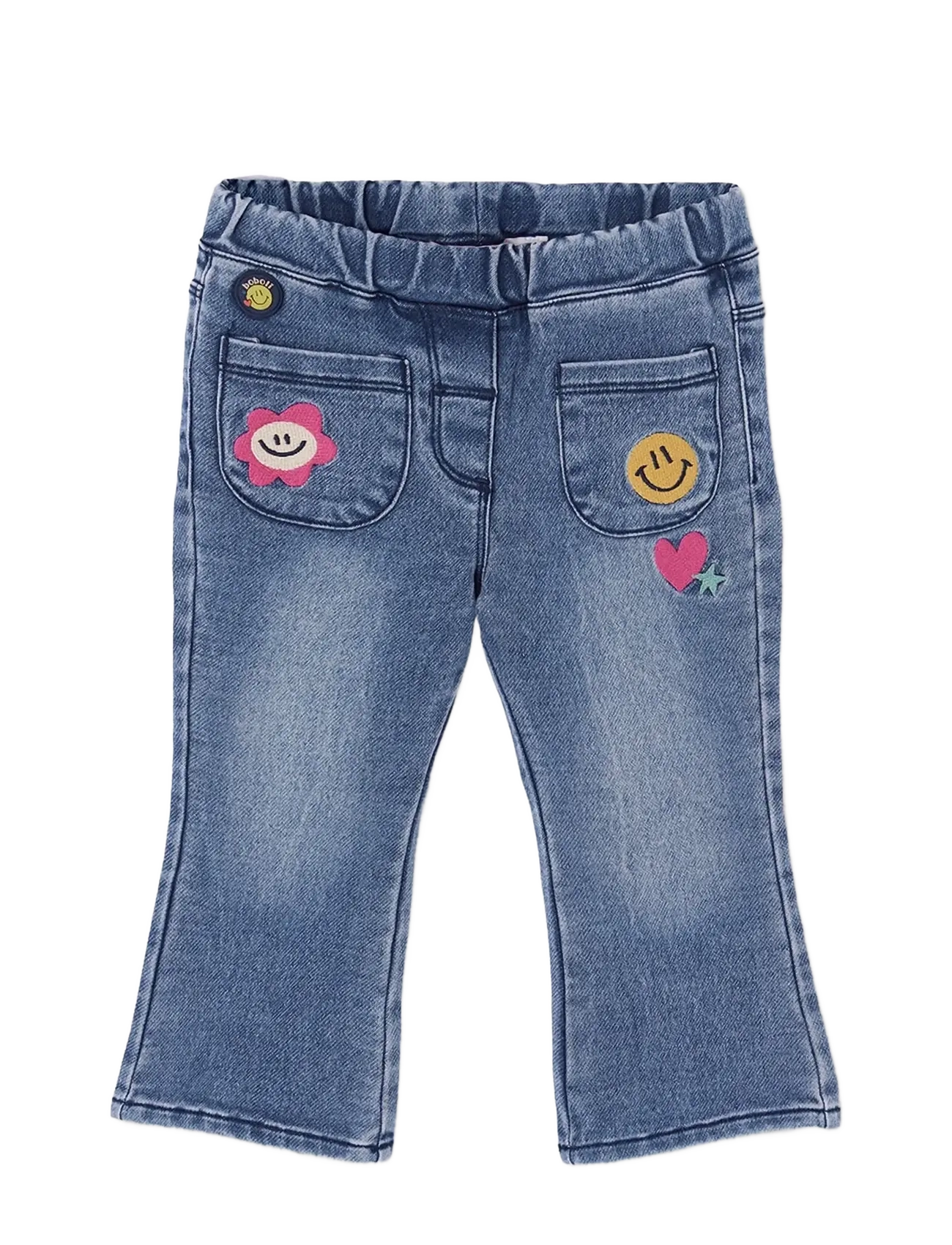 Boboli Denim trousers knit for girl -BCI - Shop efter størrelse - BLUE / blue