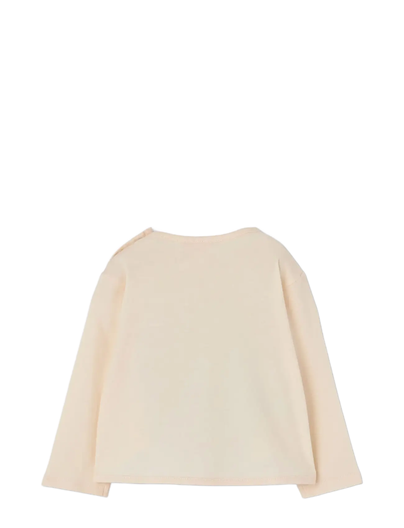 Boboli - Knit t-Shirt for girl -BCI - pikkade varrukatega t-särgid - ecru - 1