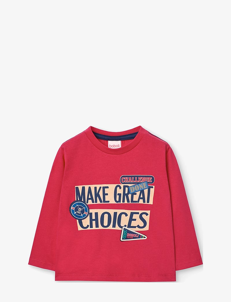 Boboli Knit T-shirt For Baby Boy -bci (BLI309035) Long-sleeved t-shirts