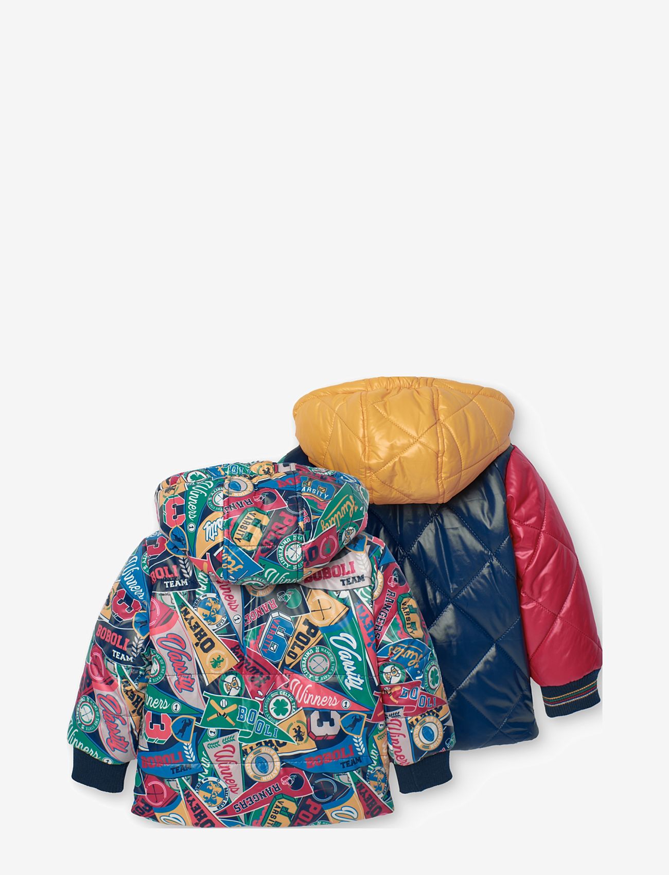 Boboli - Reversible parka for baby boy - navy - 2