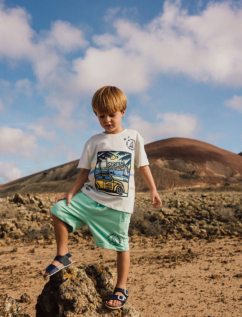 Boboli - Fleece bermuda shorts - sweatshorts - green - 4