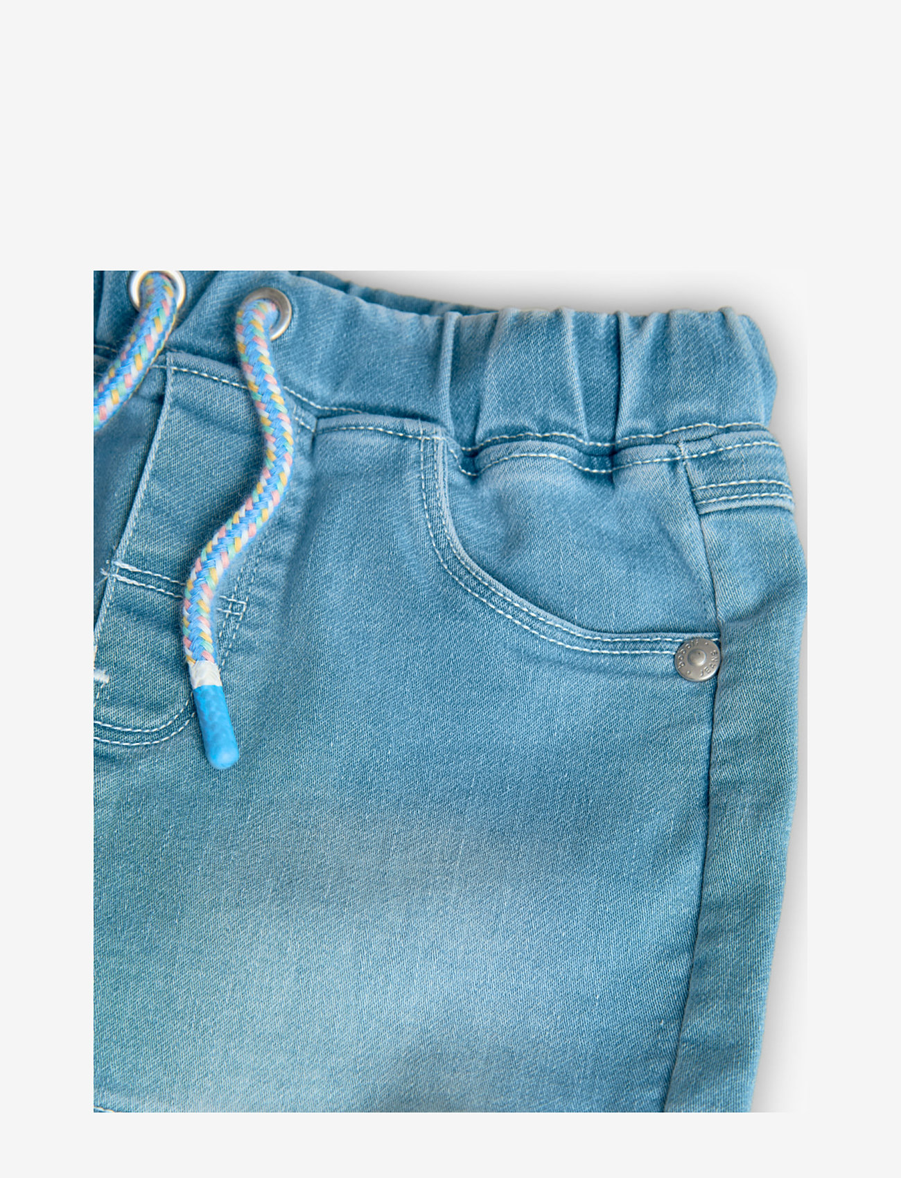 Boboli - Knit denim bermuda shorts - lühikesed teksapüksid - blue - 3