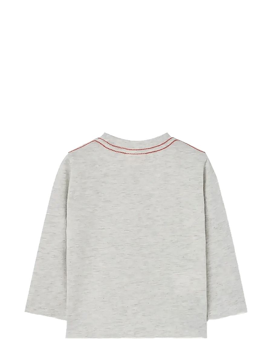 Boboli - Knit t-Shirt - t-krekli ar garām piedurknēm - ecru - 1