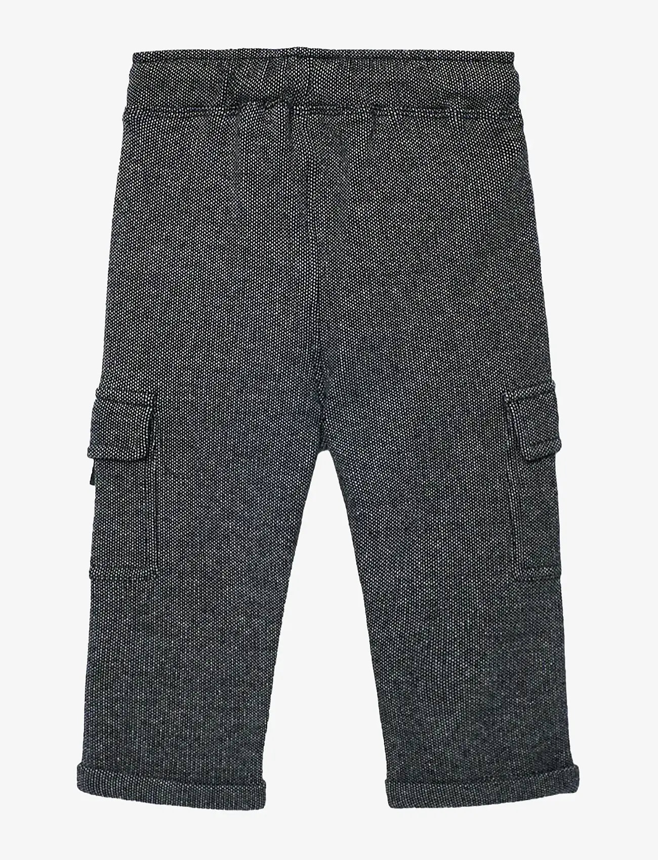 Boboli - Knit trousers fantasy - cargobukser - anthracite - 1