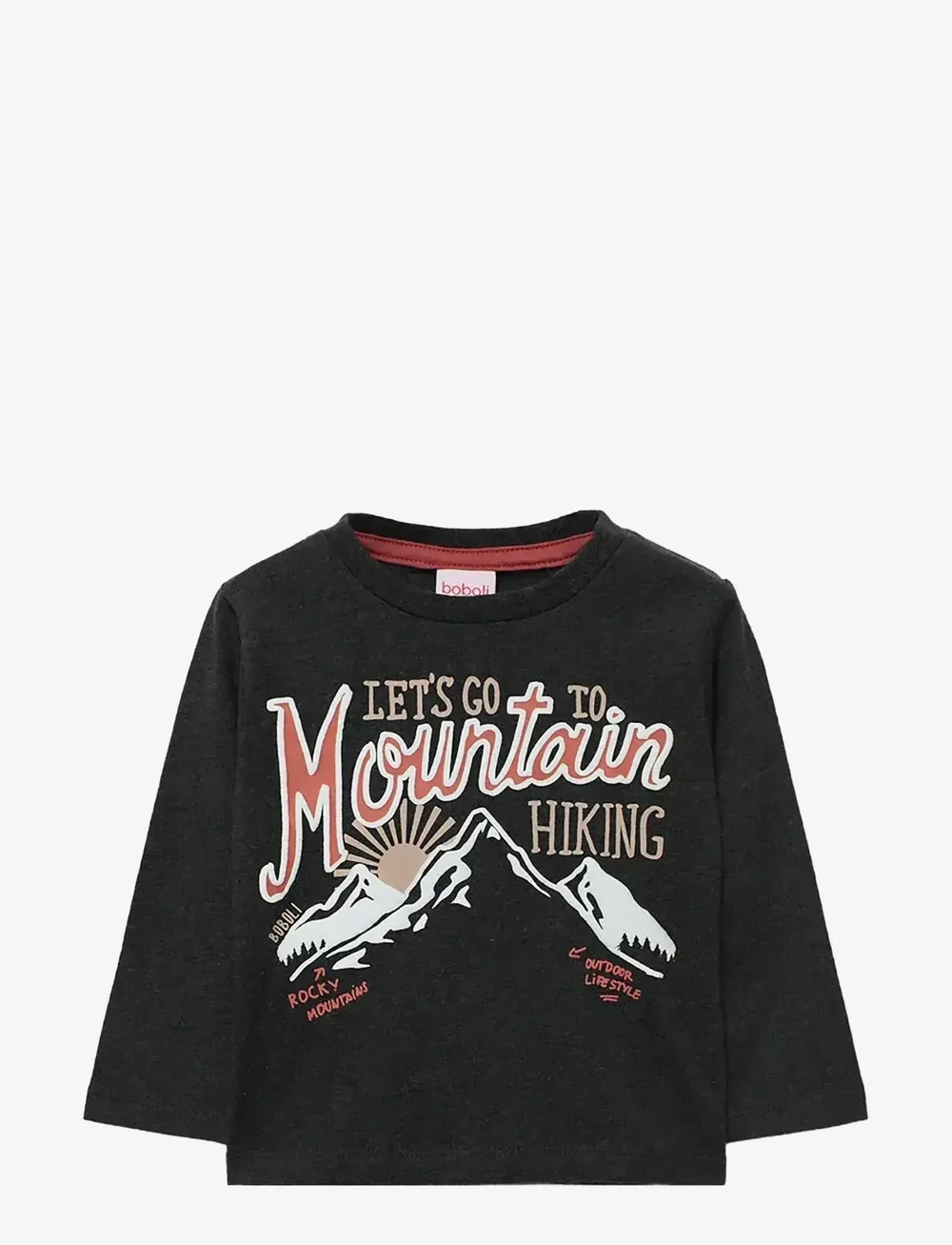 Boboli - Knit t-Shirt - pikkade varrukatega t-särgid - anthracite - 0