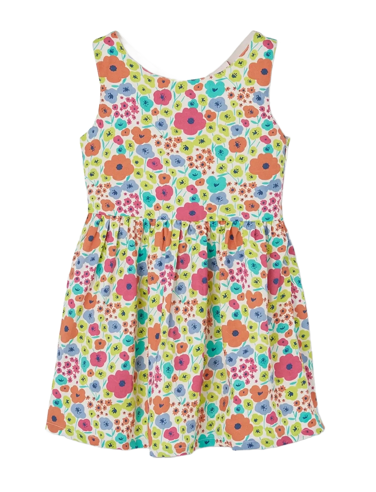 BOBOLI Satin Kleid Floral For Mädchen -Bci Patterned - 110 - Kinder