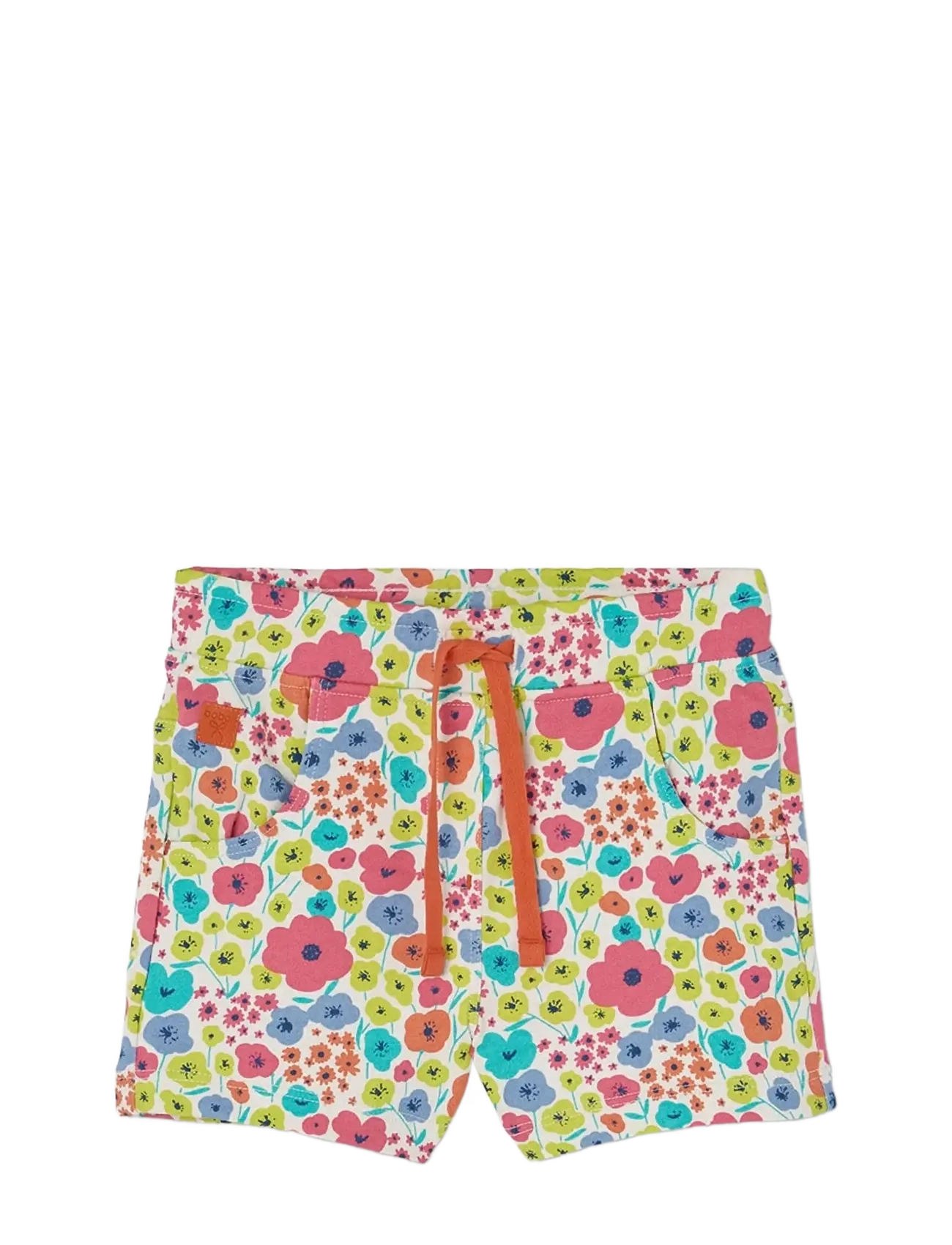 BOBOLI Fleece Bermuda Shorts Floral For Mädchen -Bci Patterned - 80 - Kinder