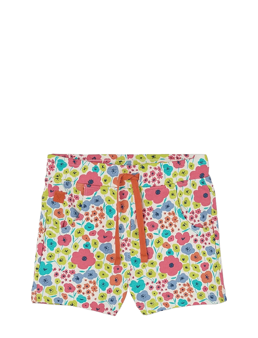 Boboli - Fleece bermuda shorts floral for girl -BCI - hversdagsstuttbuxur - print - 0