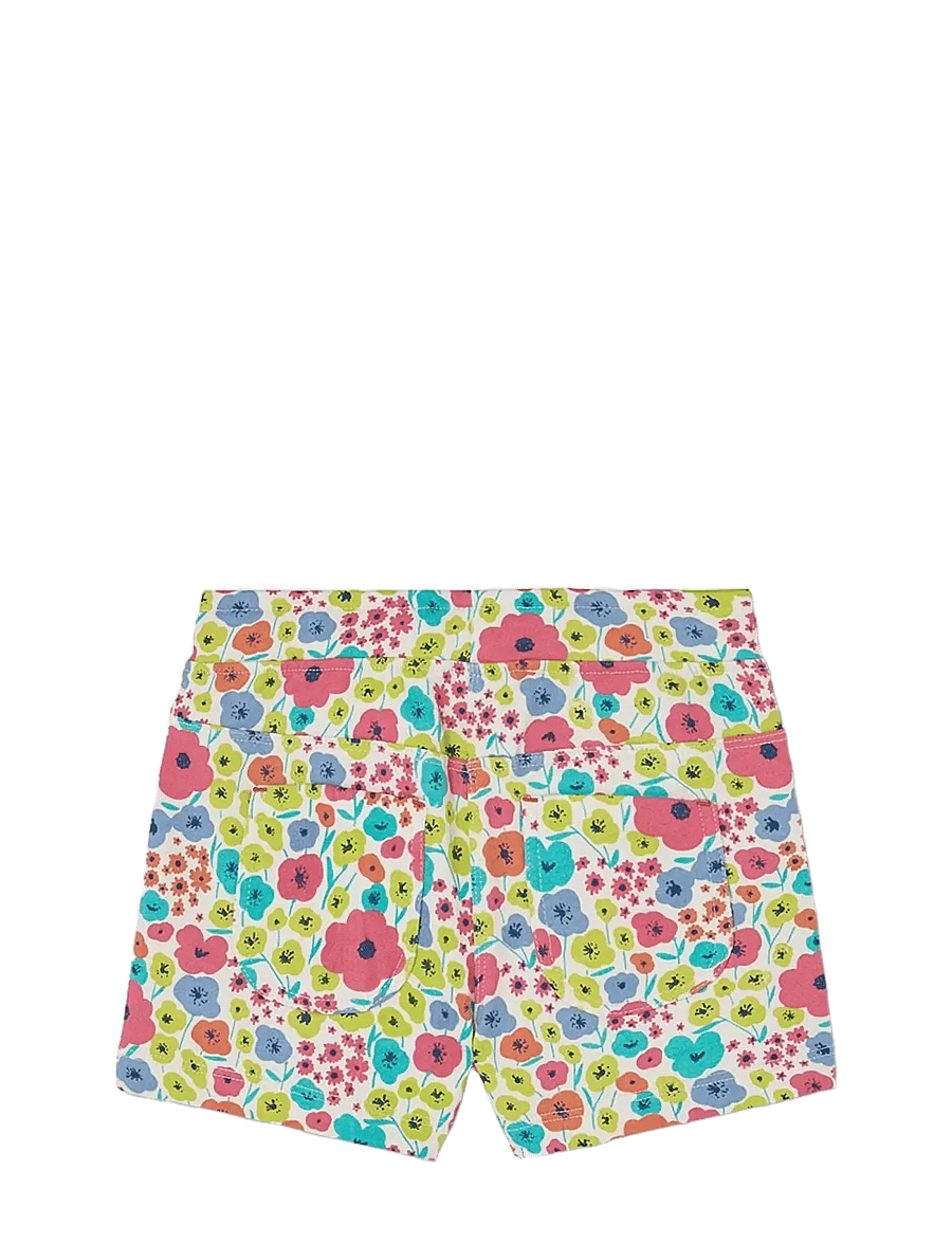 Boboli - Fleece bermuda shorts floral for girl -BCI - hversdagsstuttbuxur - print - 1