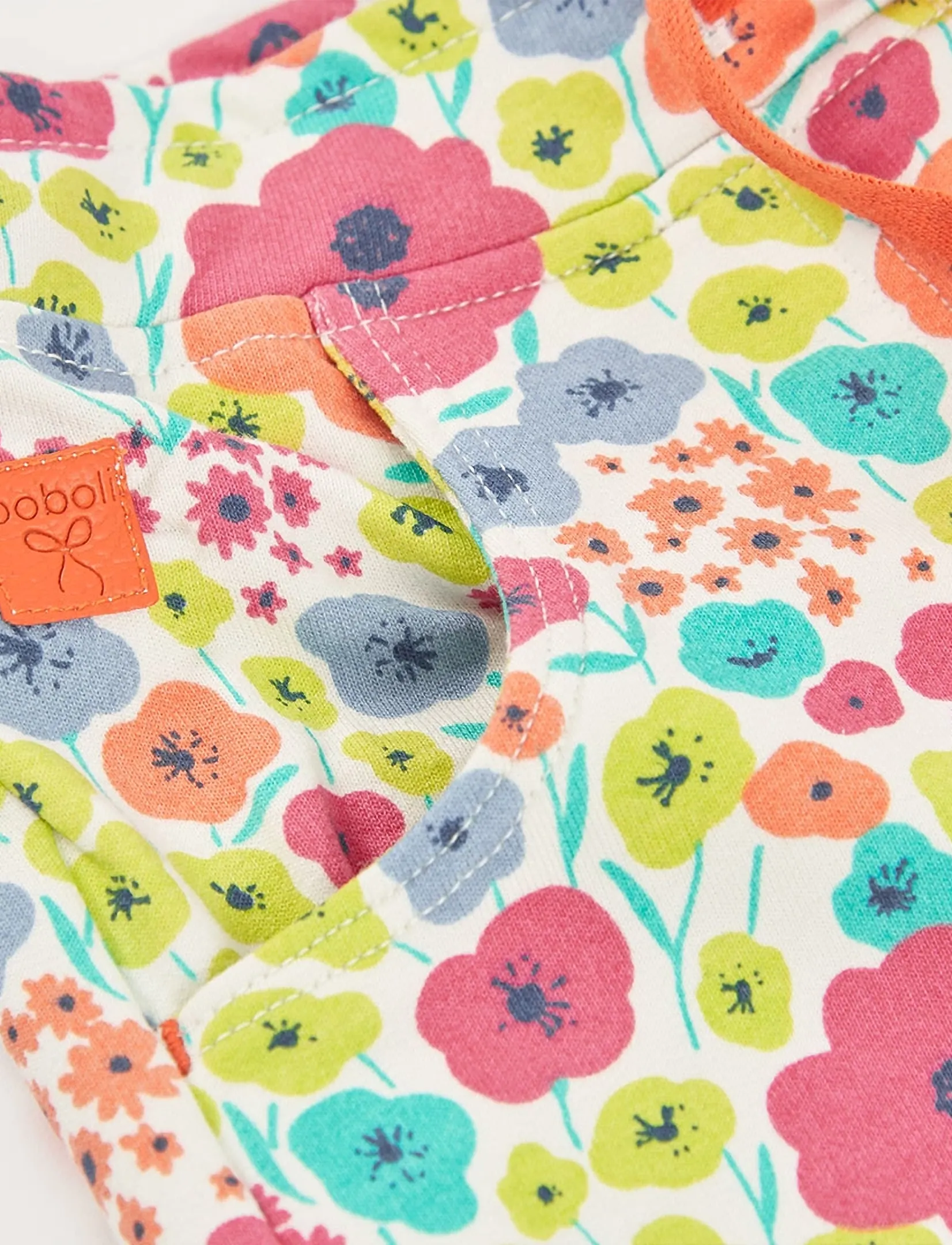 Boboli - Fleece bermuda shorts floral for girl -BCI - hversdagsstuttbuxur - print - 2