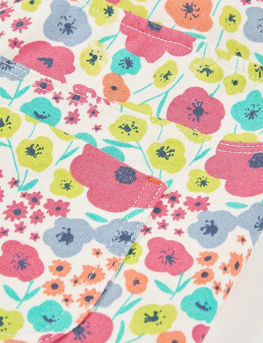 Boboli - Fleece bermuda shorts floral for girl -BCI - hversdagsstuttbuxur - print - 3