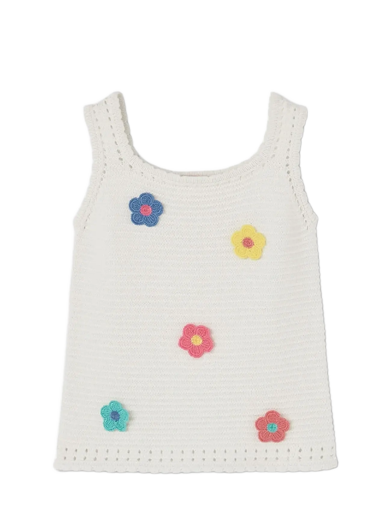 Boboli Shirt For Girl -Bci, 122, T-shirts, Weiß - Sleeveless, Kinder