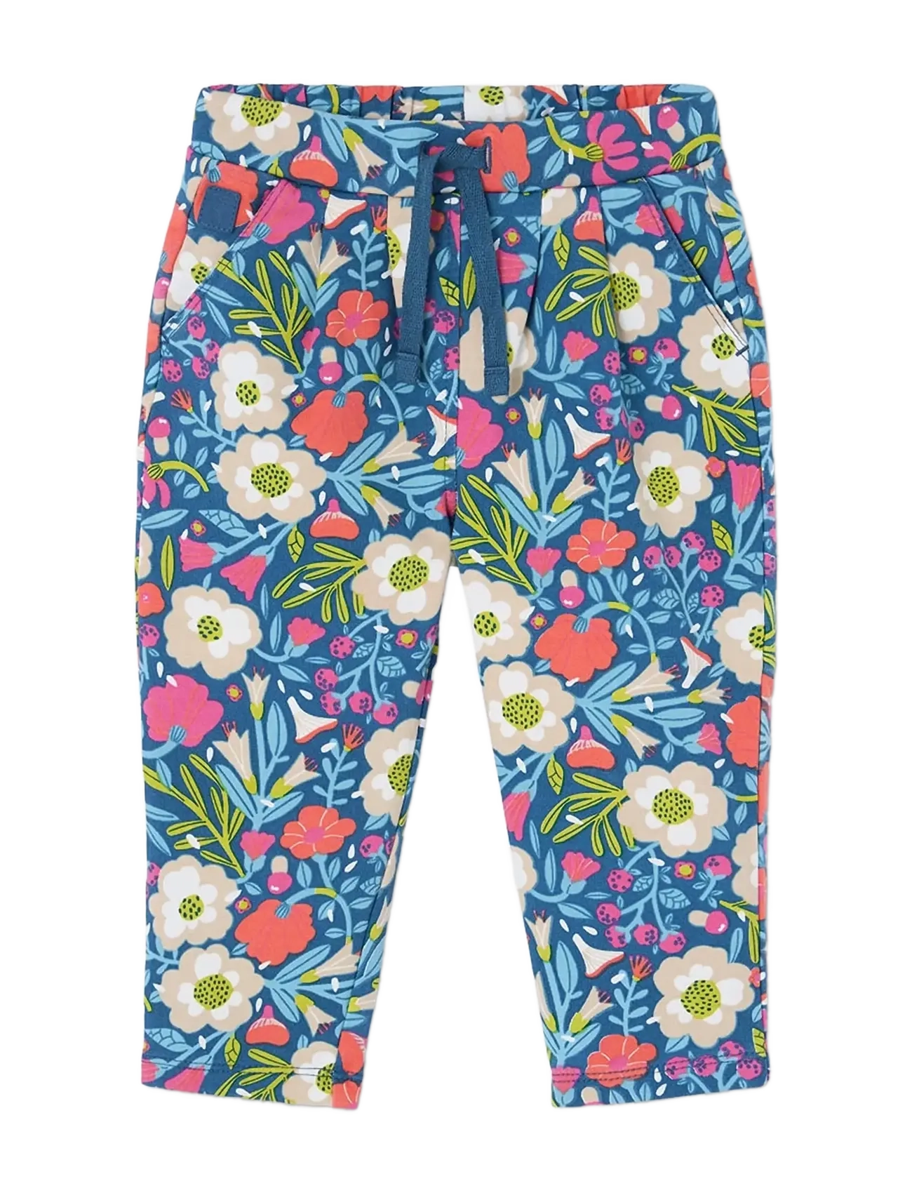 Boboli Fleece trousers floral for girl -BCI - Hosen - PRINT / blue