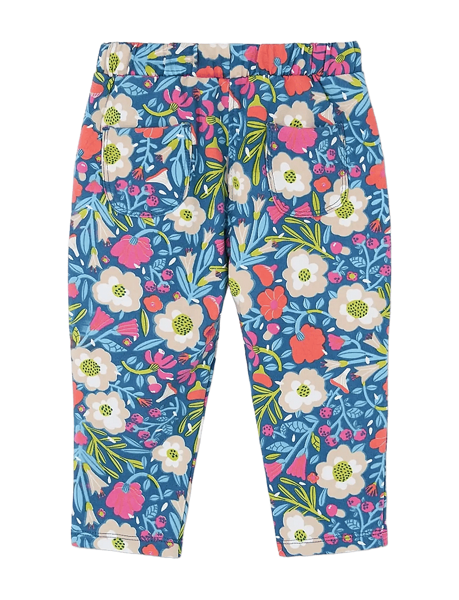 Boboli - Fleece trousers floral for girl -BCI - jogginghosen - print - 1
