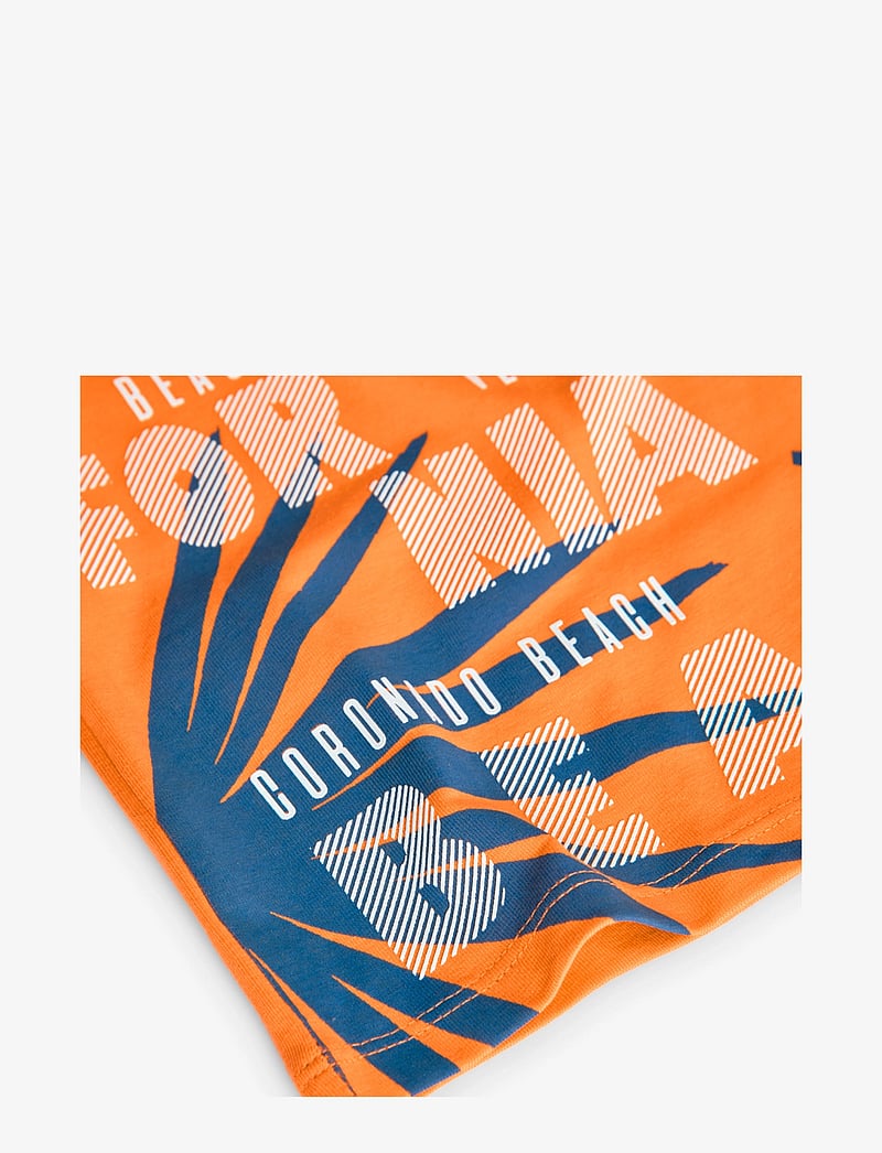 Boboli - Knit t-Shirt - långärmade t-shirts - orange - 2