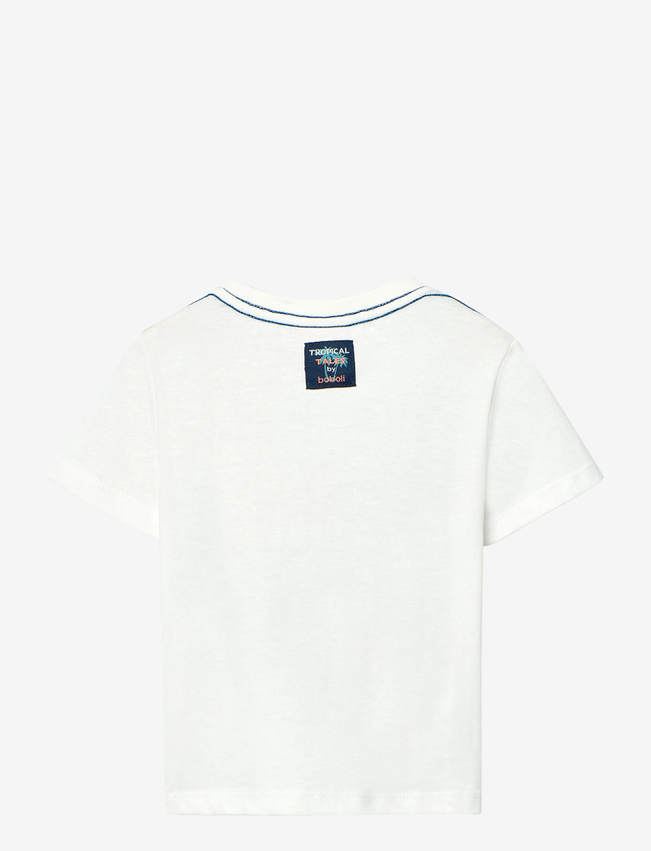 Boboli - Knit t-Shirt - kortärmade t-shirts - white - 2