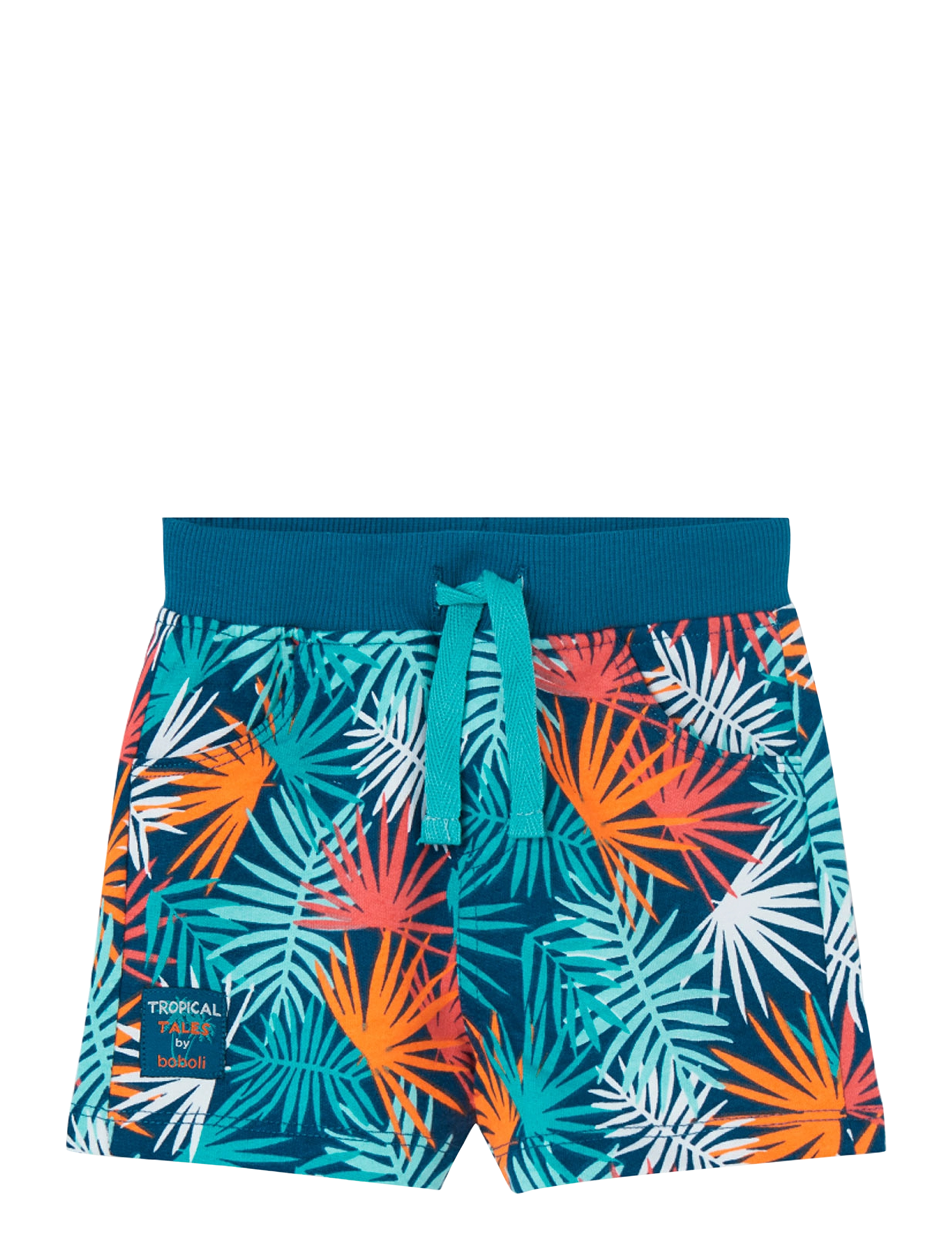 BOBOLI Fleece Bermuda Shorts Blau - 98 - Kinder