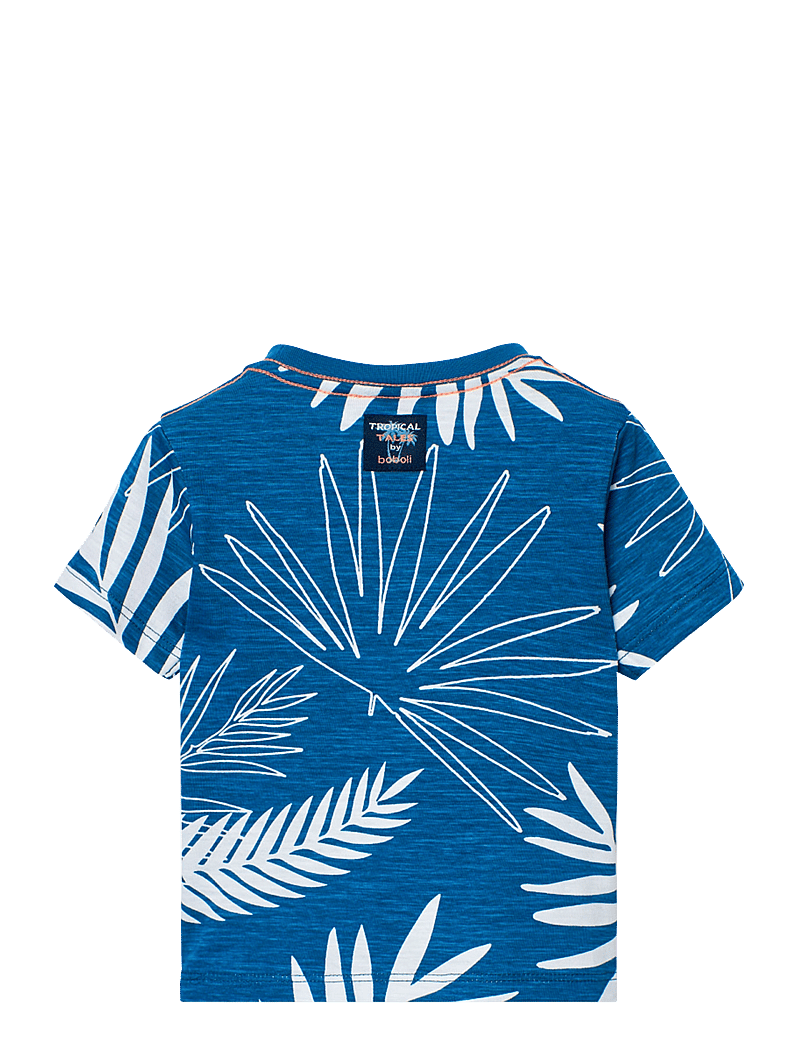 Boboli - Knit t-Shirt flame - short-sleeved t-shirts - blue - 2