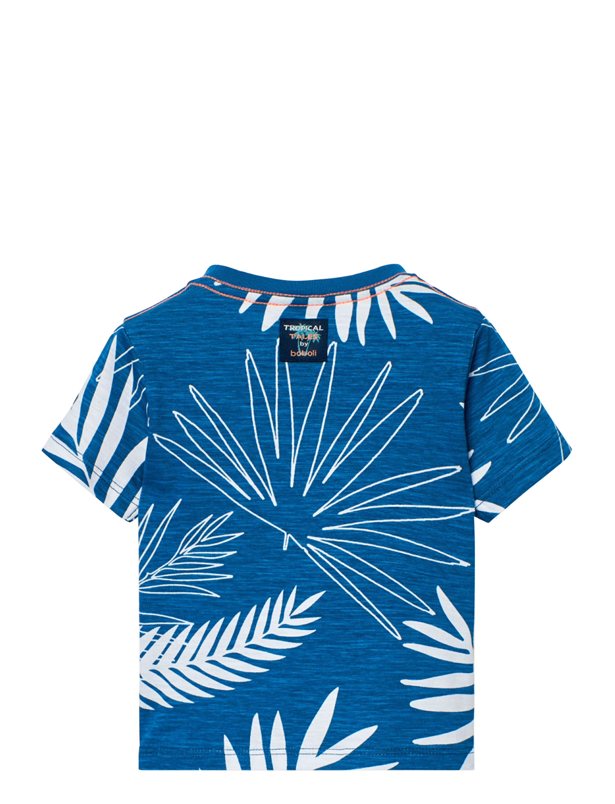 Boboli - Knit t-Shirt flame - blue - 2