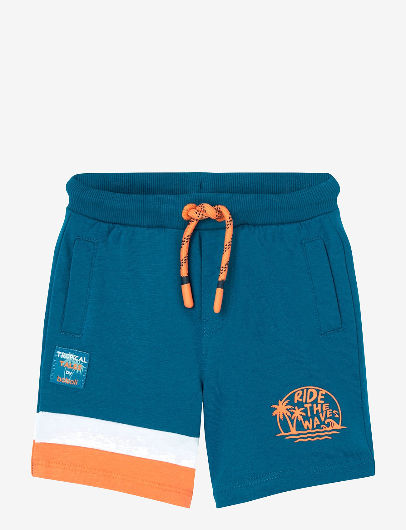 Boboli - Knit bermuda shorts - mjukisshorts - blue - 1