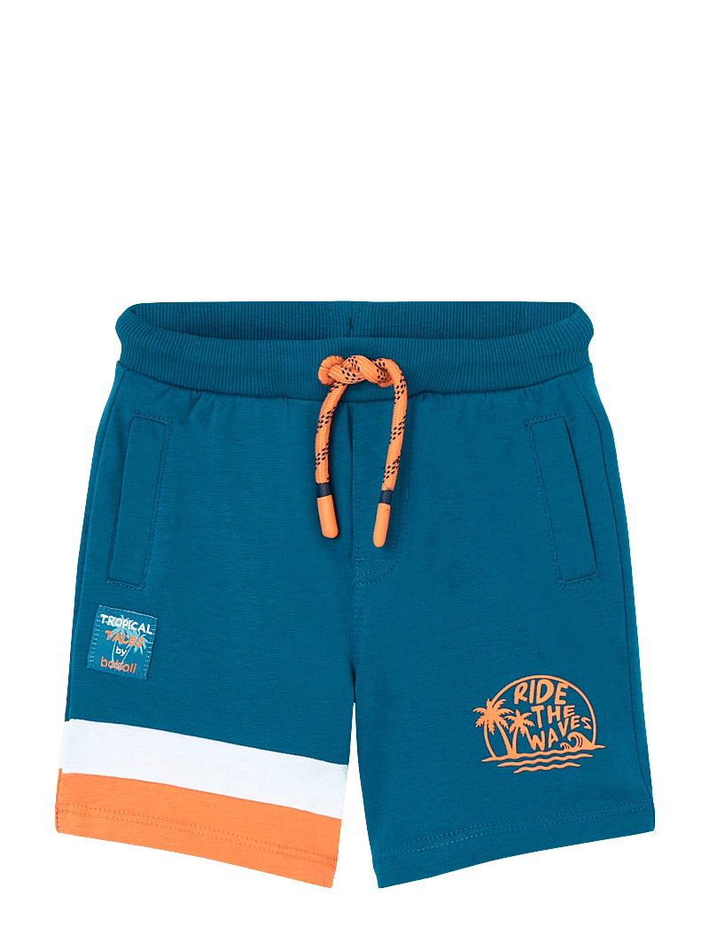 Boboli - Knit bermuda shorts - mjukisshorts - blue - 1