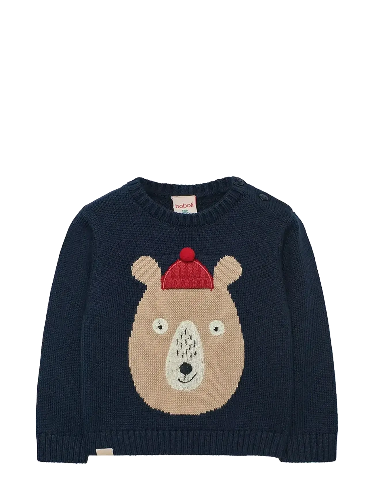 Boboli Knitwear Pullover, 116, Navy, Strik > Pullovere, Børn