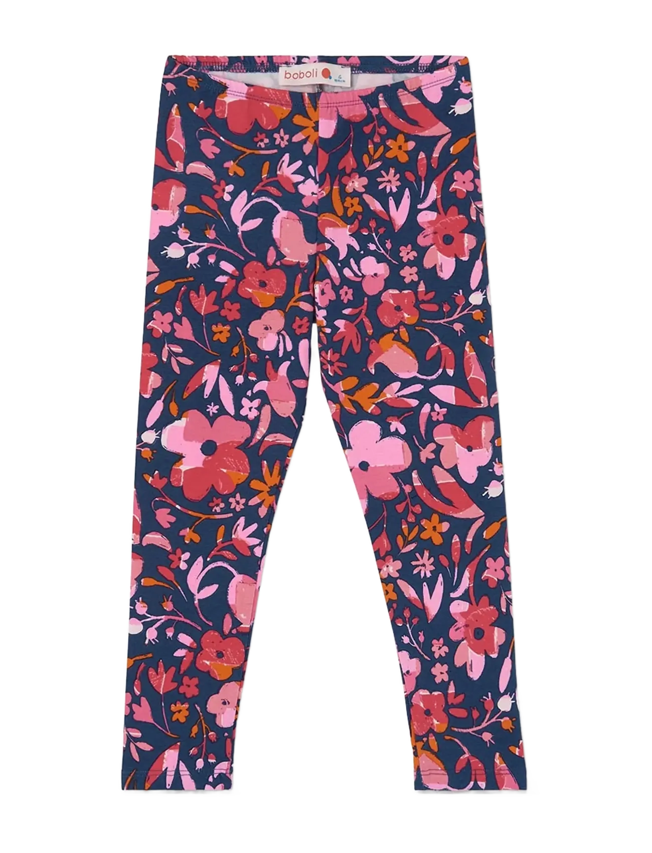 Boboli Stretch Knit Leggings For Girl -Bci, 98, Multi/patterned, Underdele > Leggings, Børn