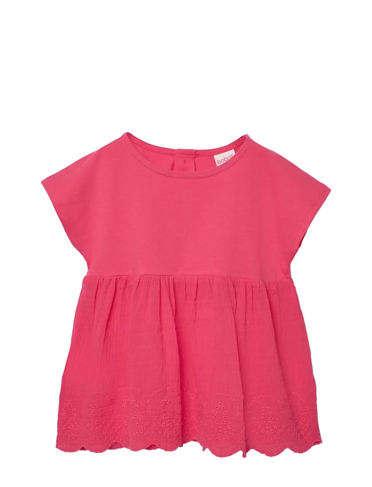 Boboli Combined t-Shirt for girl -BCI - Kläder - MAGENTA / red