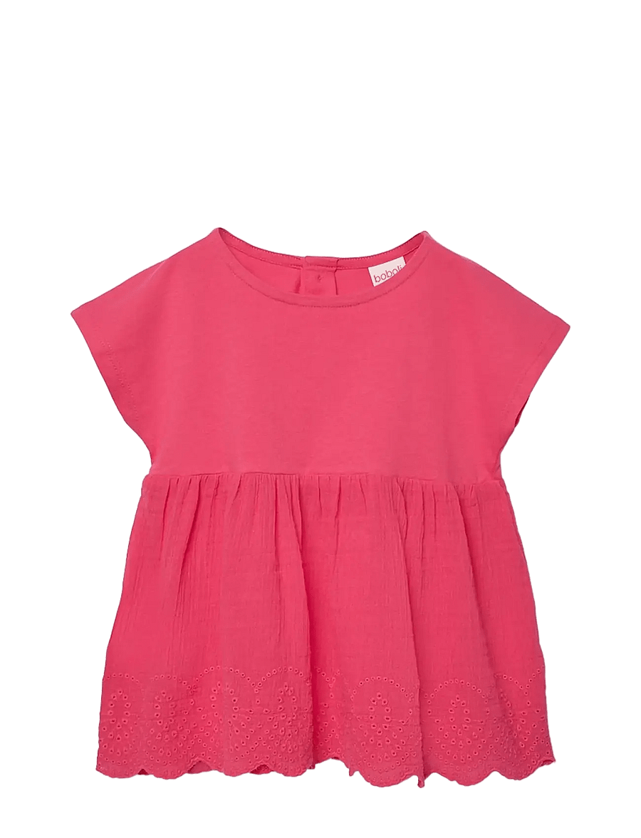 Boboli - Combined t-Shirt for girl -BCI - t-shirts à manches courtes - magenta - 1