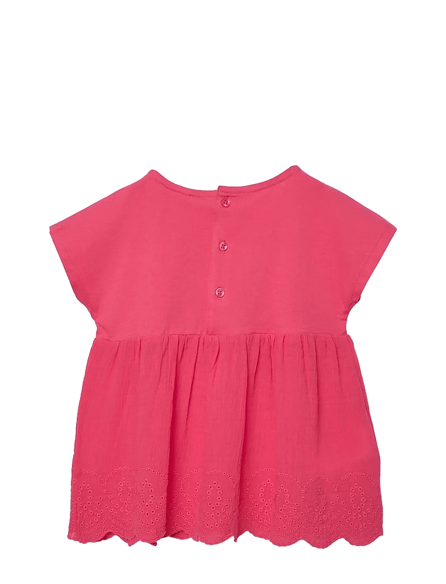 Boboli - Combined t-Shirt for girl -BCI - t-shirts à manches courtes - magenta - 2