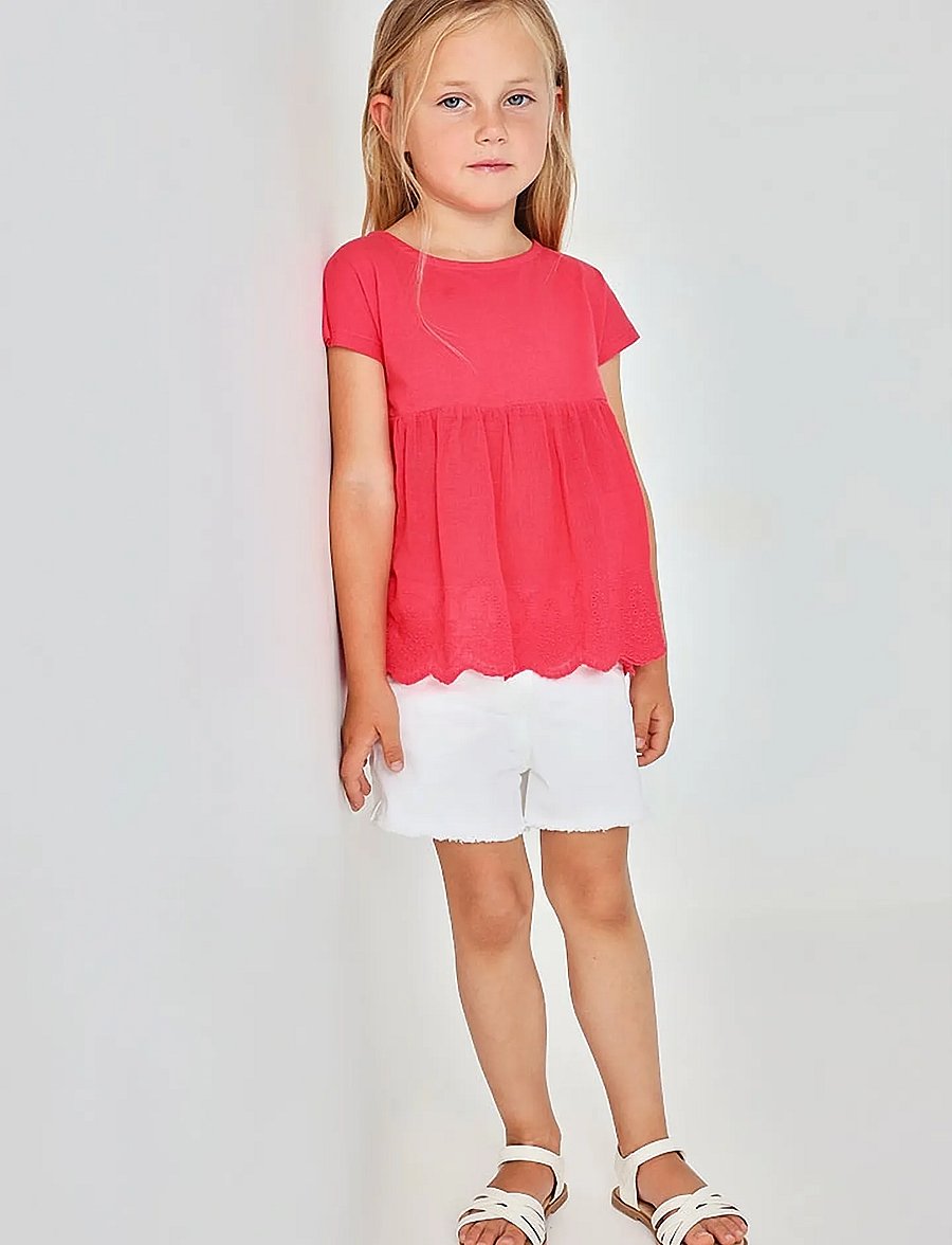 Boboli - Combined t-Shirt for girl -BCI - t-shirts à manches courtes - magenta - 0