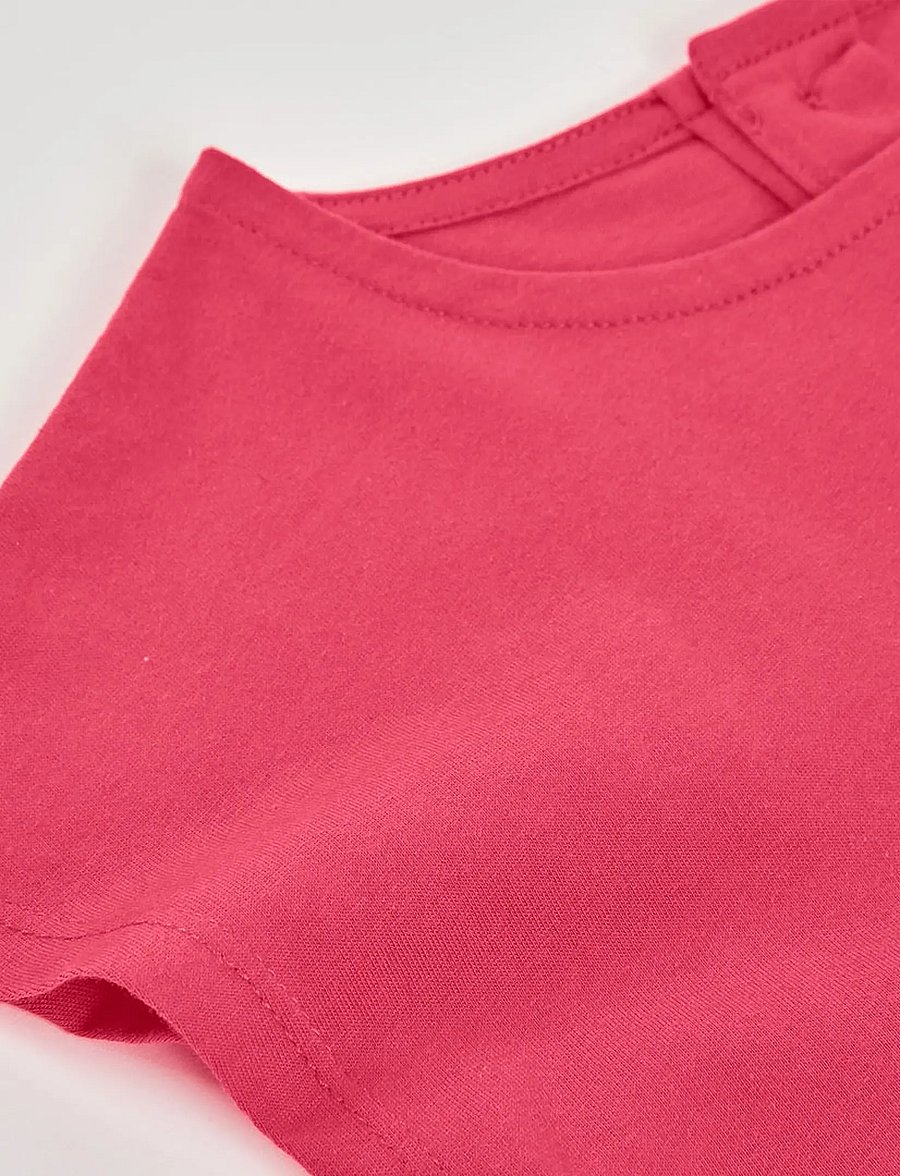 Boboli - Combined t-Shirt for girl -BCI - t-shirts à manches courtes - magenta - 3