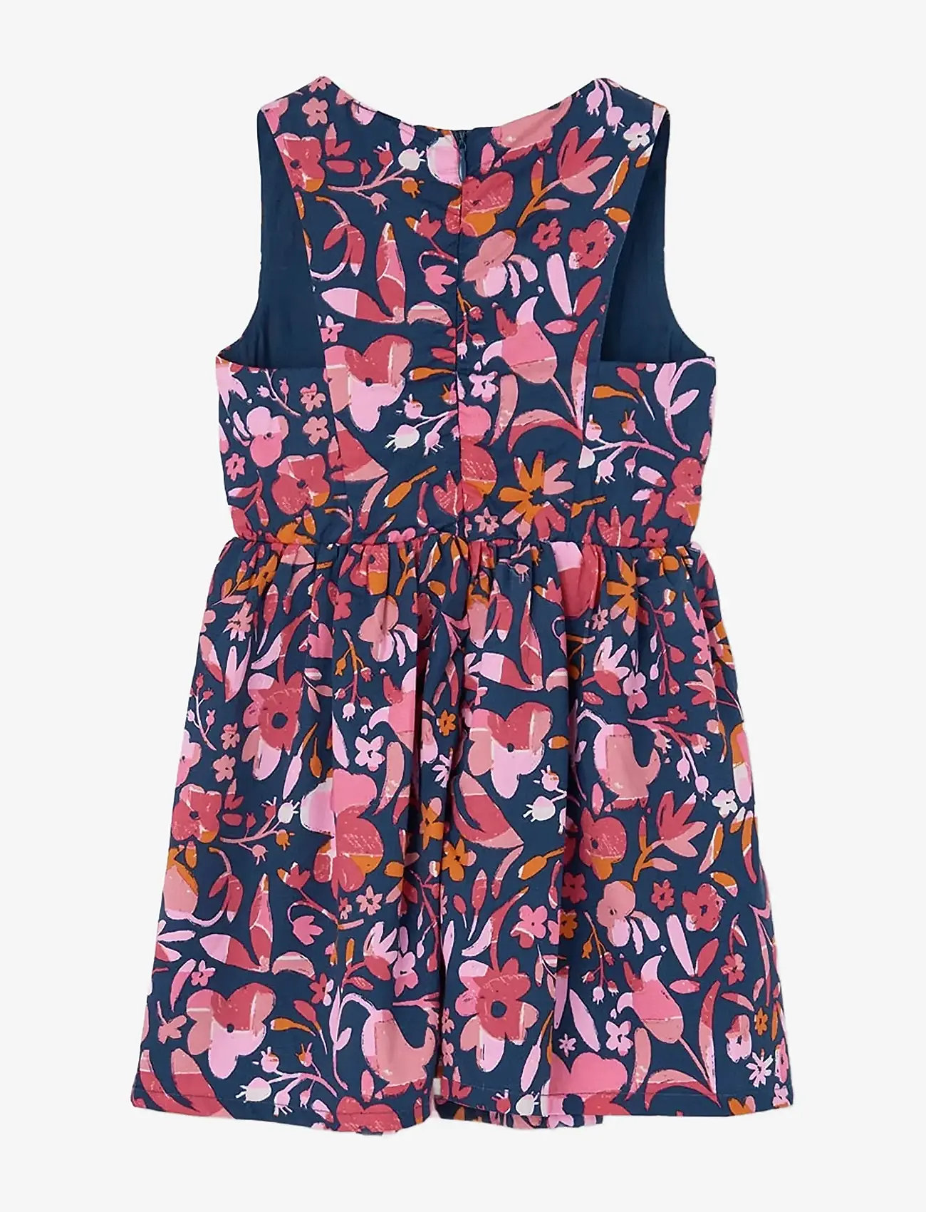 Boboli - Satin dress floral for girl -BCI - varrukateta beebi kleidid - print - 1