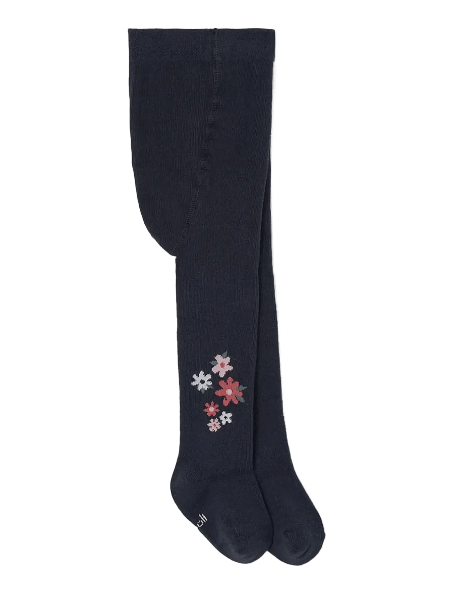Boboli - Thick tights for girl -BCI - strumpbyxor - anthracite - 1