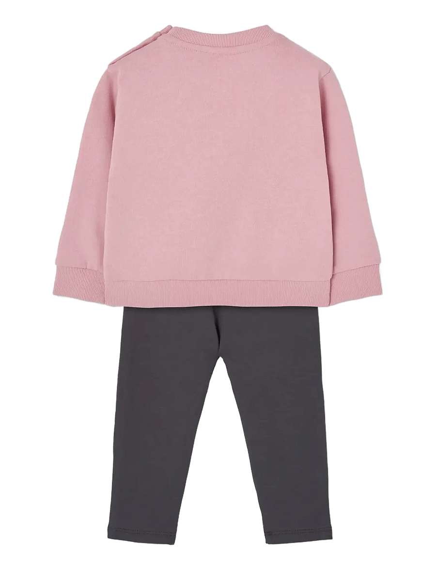 Boboli - Set knit for girl -BCI - sportanzüge - hortensia - 1