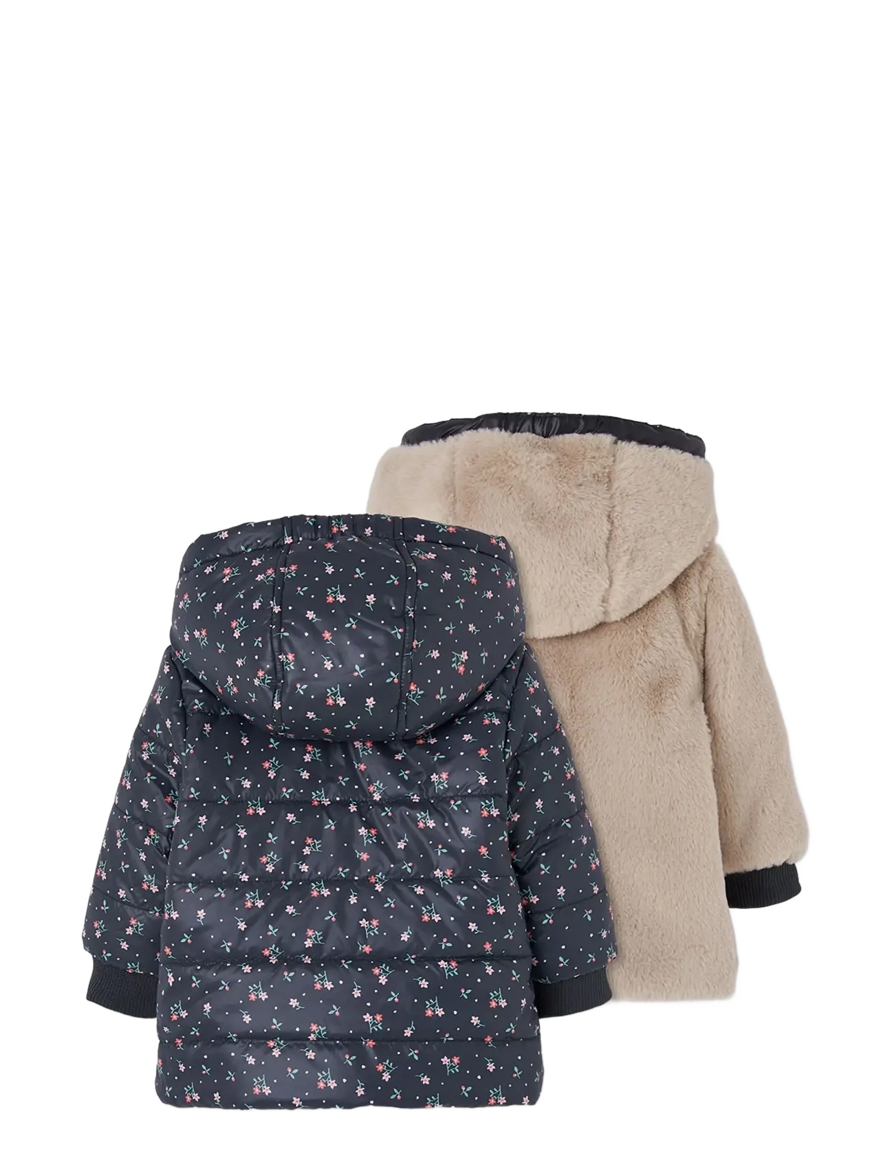 Boboli - Reversible technical fabric parka for girl - print - 1