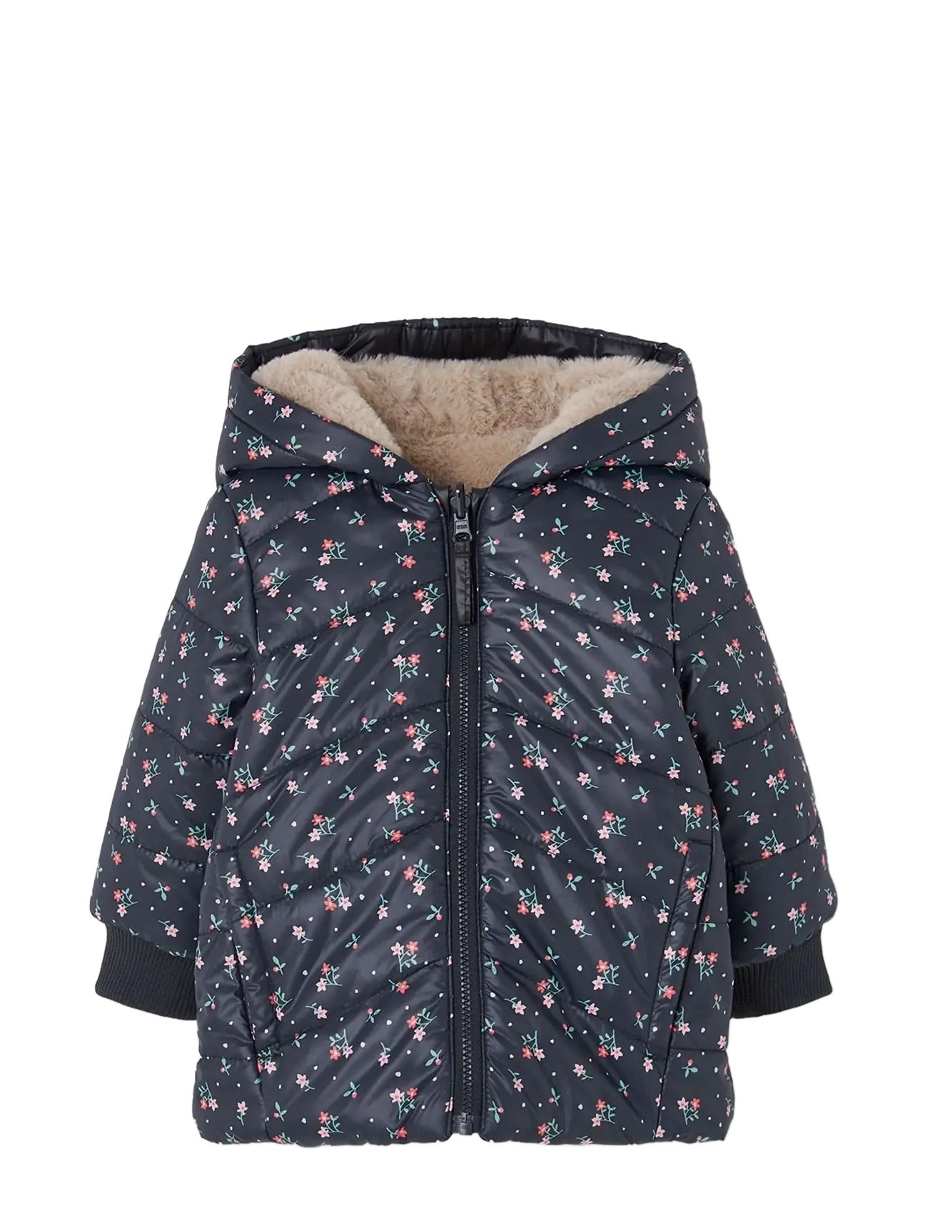 Boboli - Reversible technical fabric parka for girl - print - 2