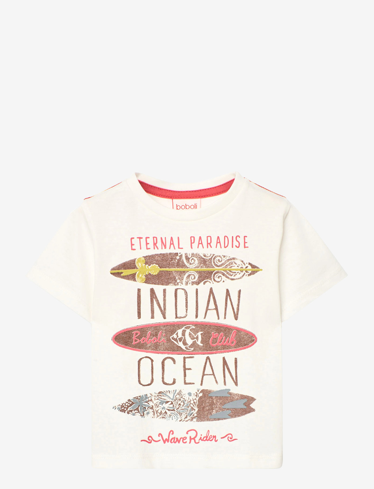 Boboli - Set knit - set med kortärmad t-shirt - white - 2