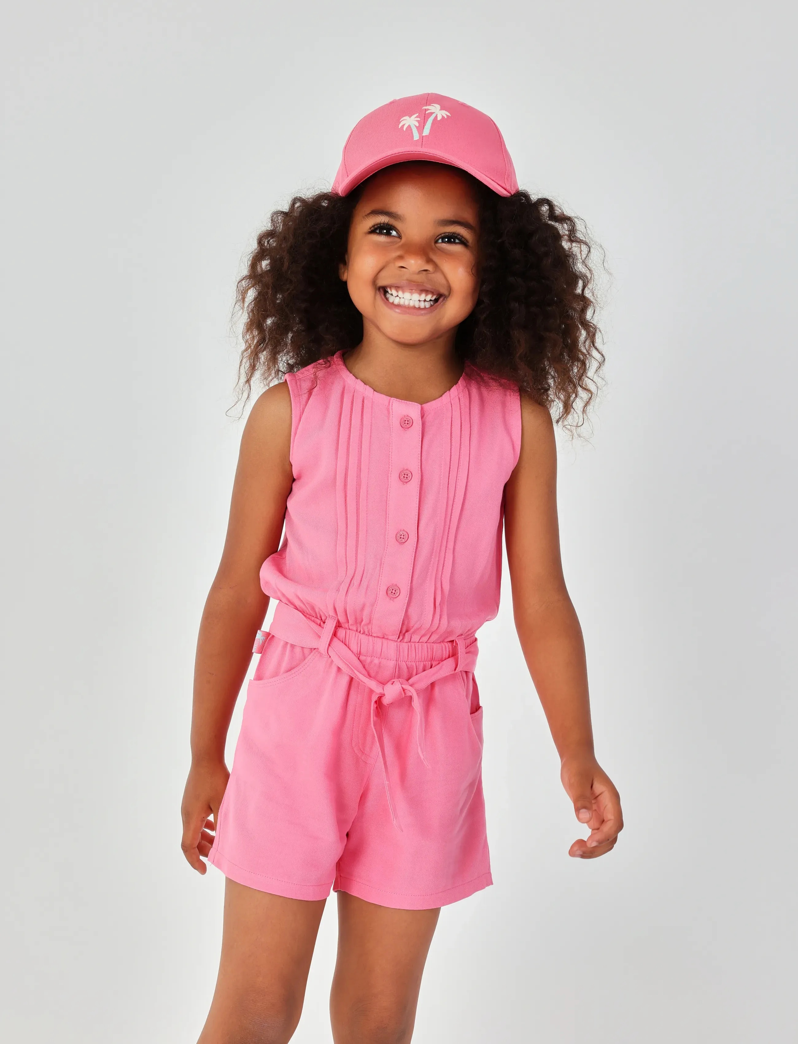 Boboli - Jumpsuit twill for girl - buksedragter - blush - 3