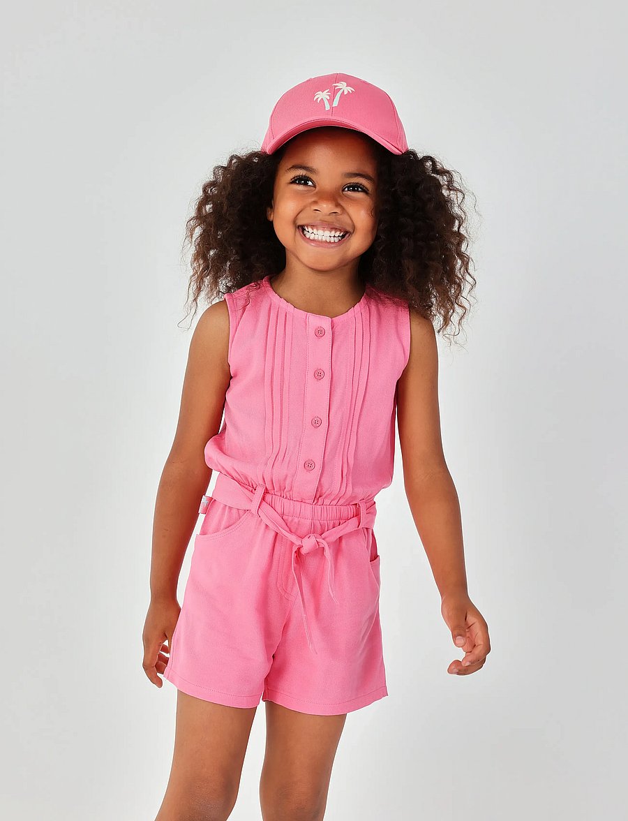 Boboli - Jumpsuit twill for girl - buksedragter - blush - 3