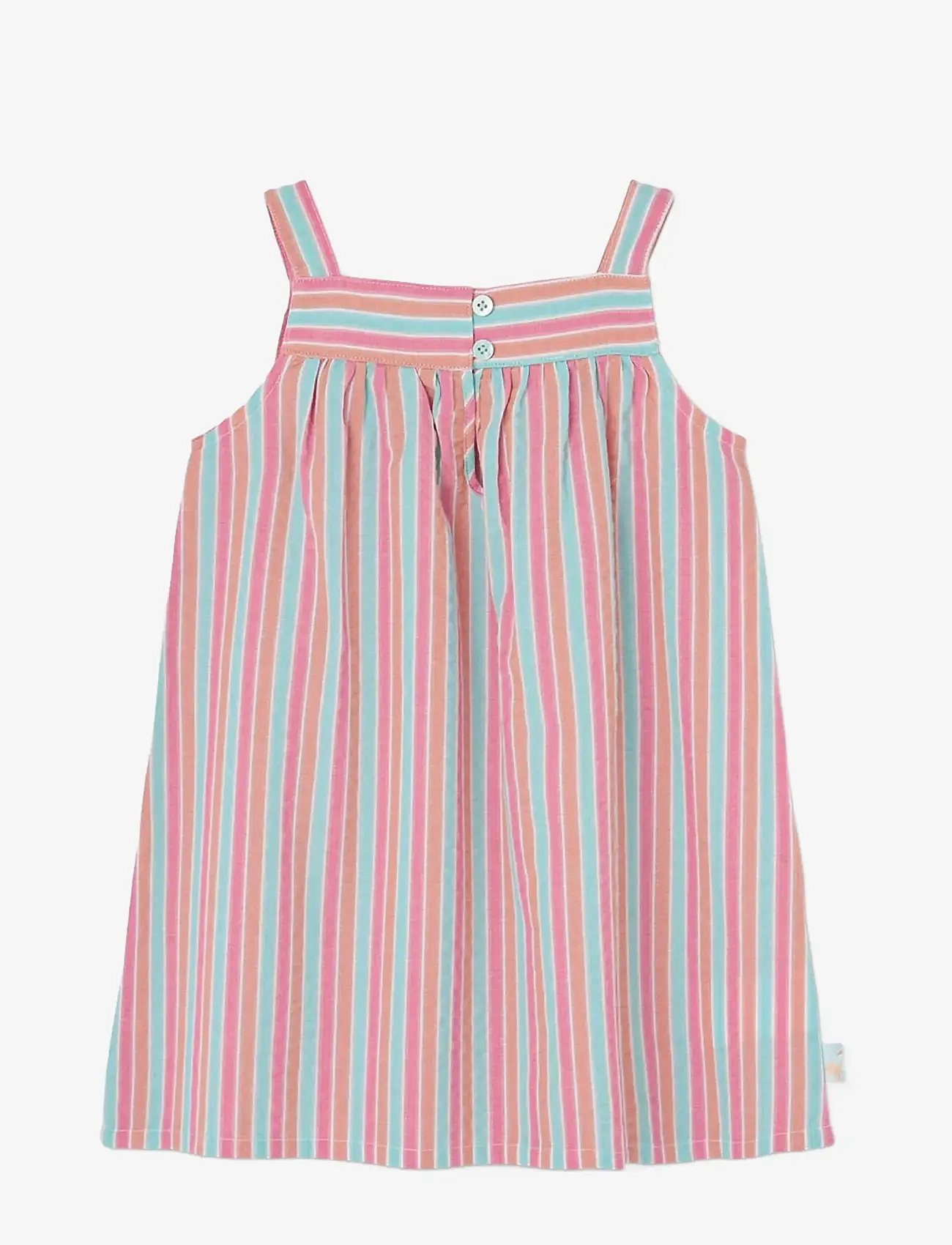Boboli - Poplin dress striped for girl -BCI - Ärmellose babykleider - stripes - 2