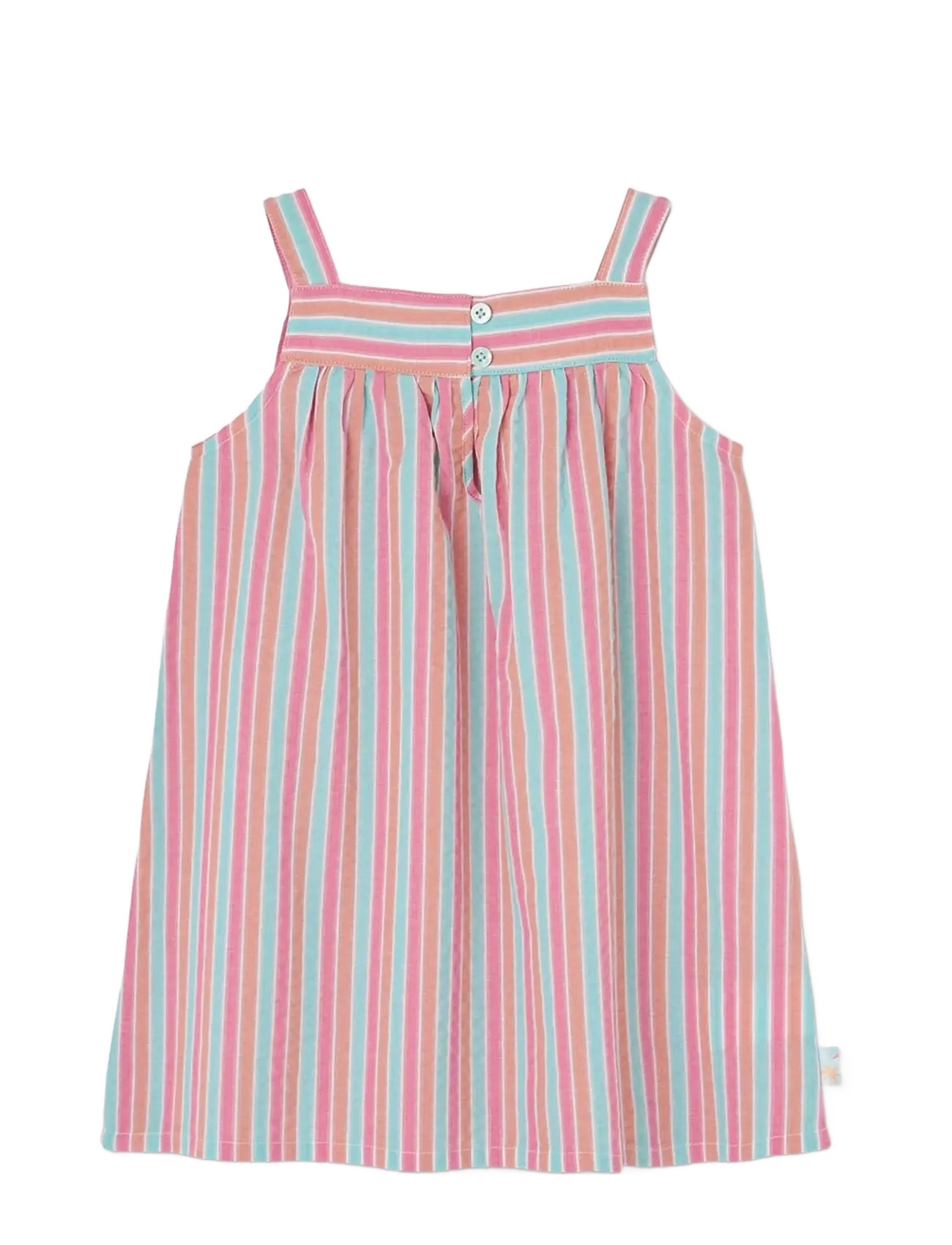 Boboli - Poplin dress striped for girl -BCI - robes pour bébés sans manches - stripes - 2