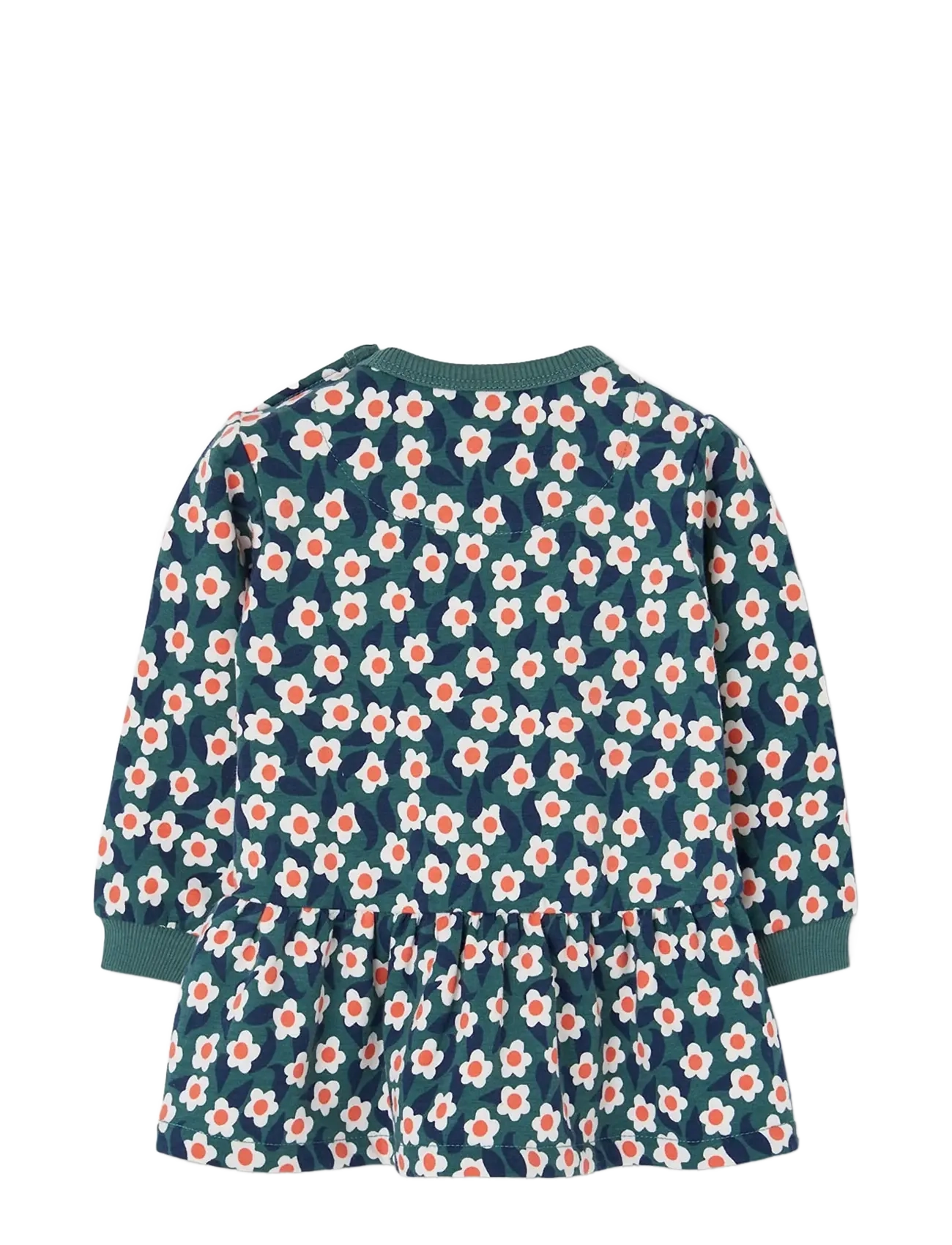 Boboli - Fleece dress floral for girl -BCI - langærmede babykjoler - print - 1