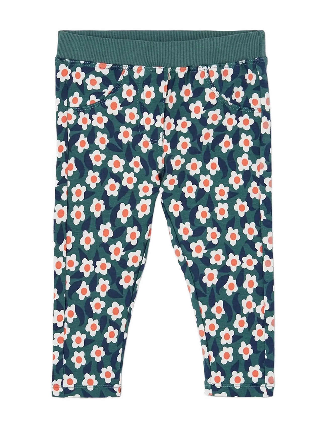 Boboli Fleece trousers floral for girl -BCI - Hosen - PRINT / green