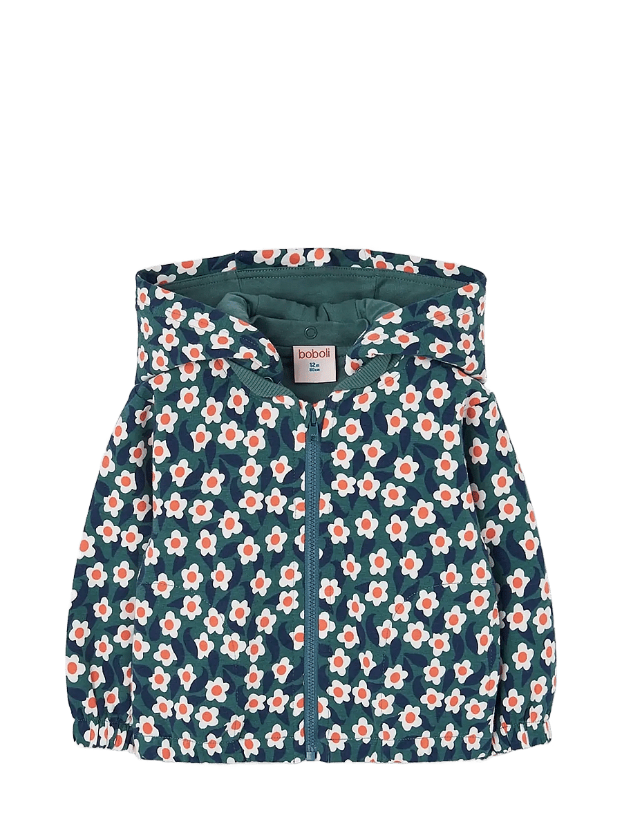 Boboli - Fleece jacket floral for girl -BCI - fleecejacken - print - 0